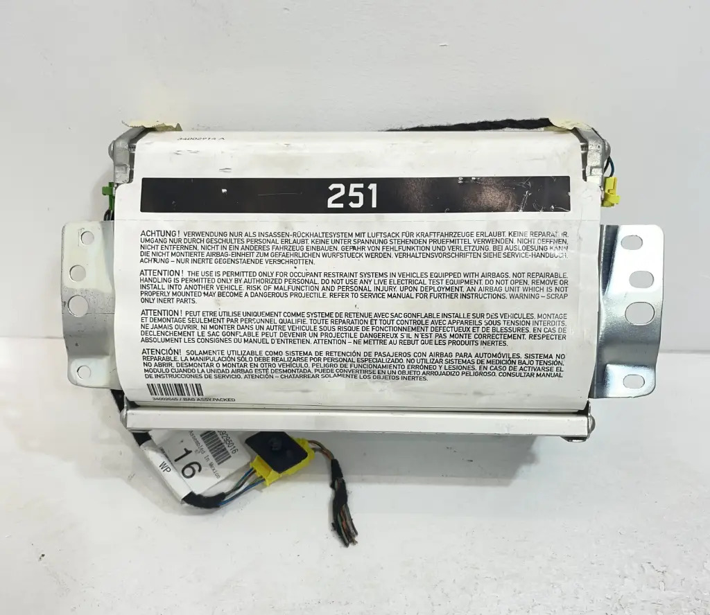 ✅AIRBAG PASSAGER MERCEDES ML W164 2007 A2518600805 2518600805 556861