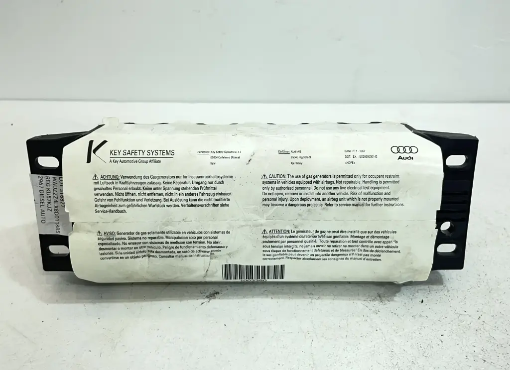 ✅AIRBAG PASSAGER AUDI Q7 2007 4L 4L0880204D 1004332 1003862 316827 