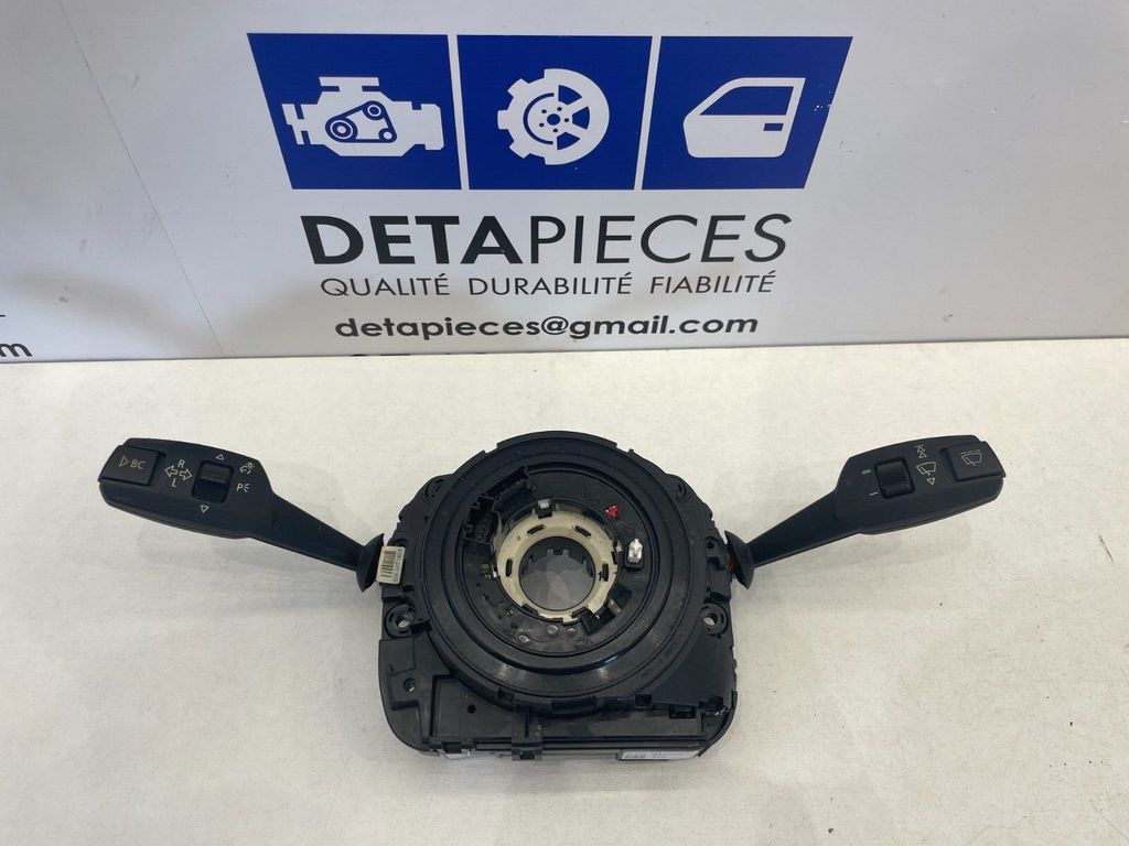 ✅Commodo, commande essuie-glace/phare BMW 1' E82 2008 L: 57368584 R: 0430813503