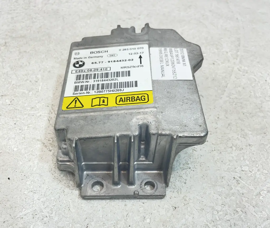 ✅Module de contrôle airbag BMW X1 2012 E84 65779184432 9184432 561418