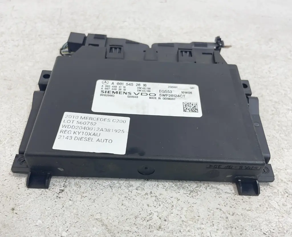 ✅CALCULATEUR BOÎTE DE VITESSES MERCEDES C200 W204 2010  A0034464110 560752