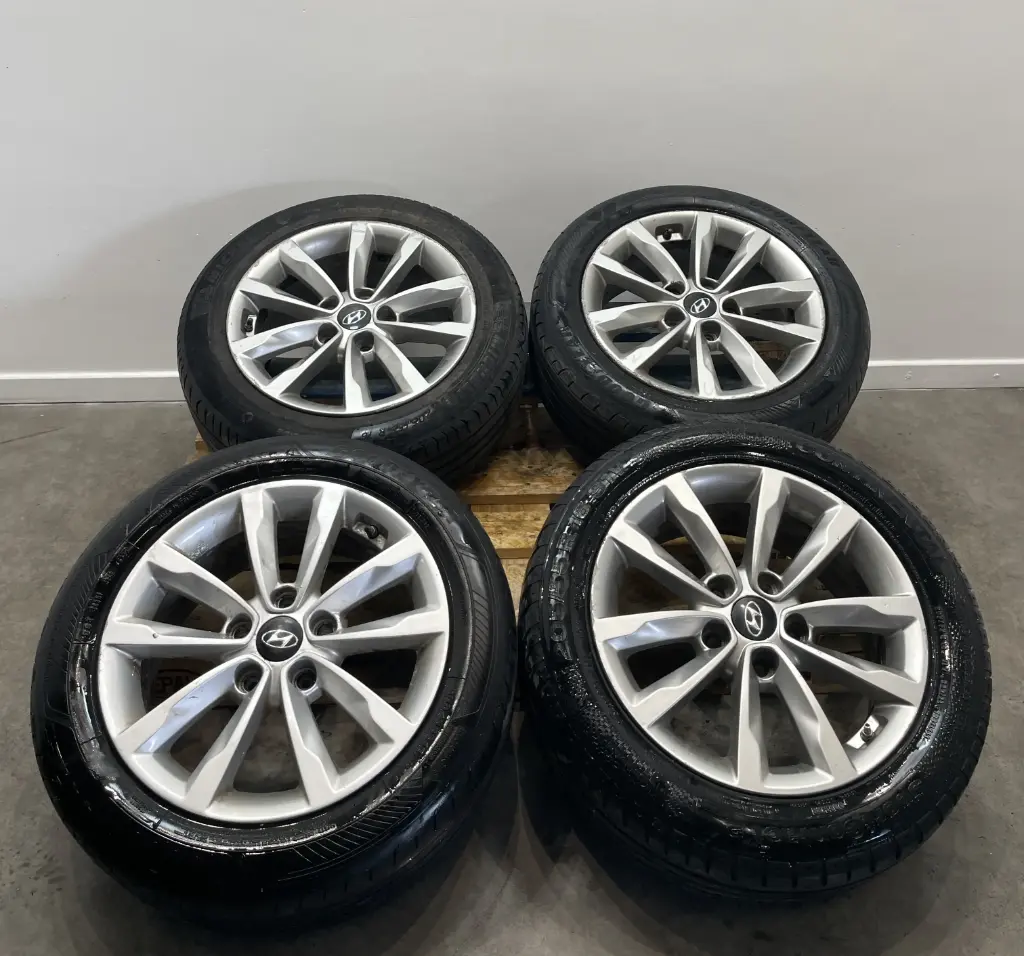 ✅4 JANTES HYUNDAI I40 2015 205/55 R16 7JX16 ET46 5X114 529103Z610 579670