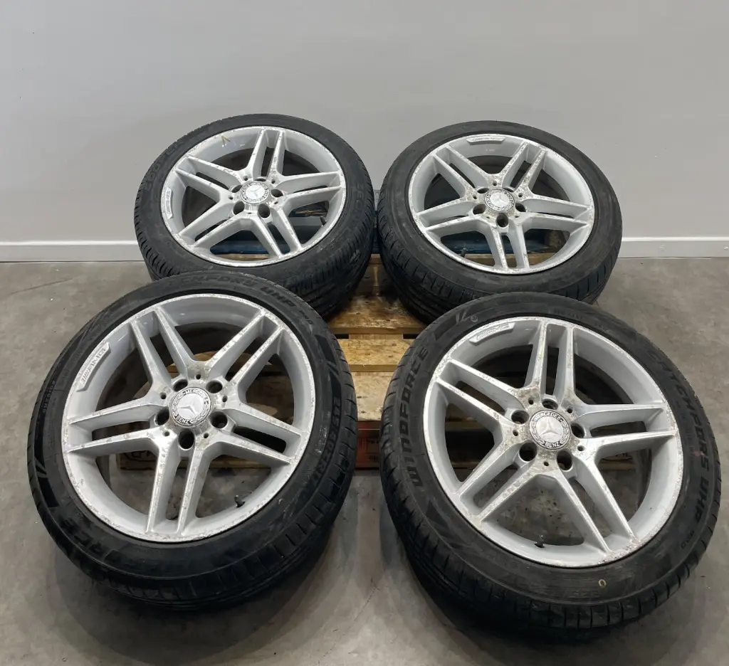 ✅4 JANTES MERCEDES C220 W204 245/40 R17 8.5JX17 ET58 5X112 A2044019702 72907005