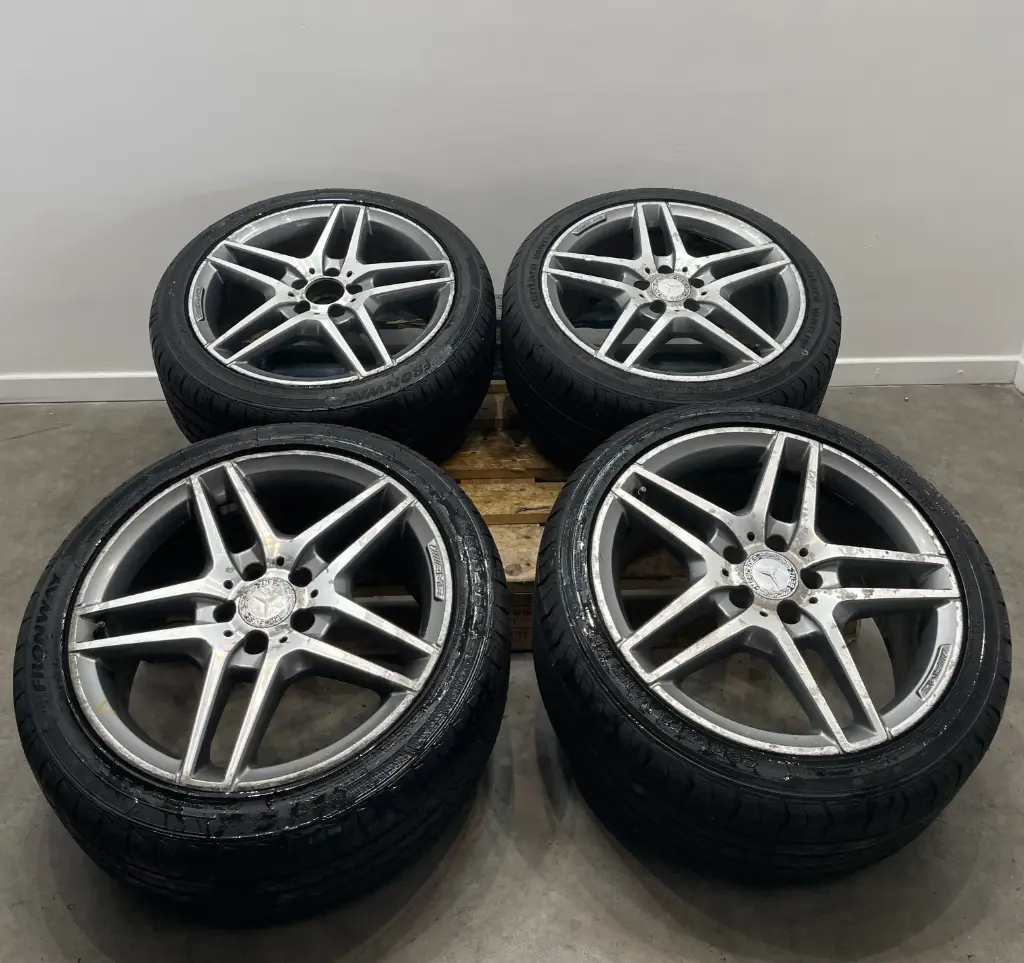 ✅4 JANTES MERCEDES E300 W212 245/40 R18 8.5-9X18 ET48 5X112 A2124010300 98732235