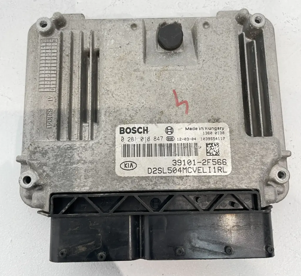 ✅Ecu Calculateur Moteur KIA SPORTAGE 2012 39101-2F566 0281018847 580055 