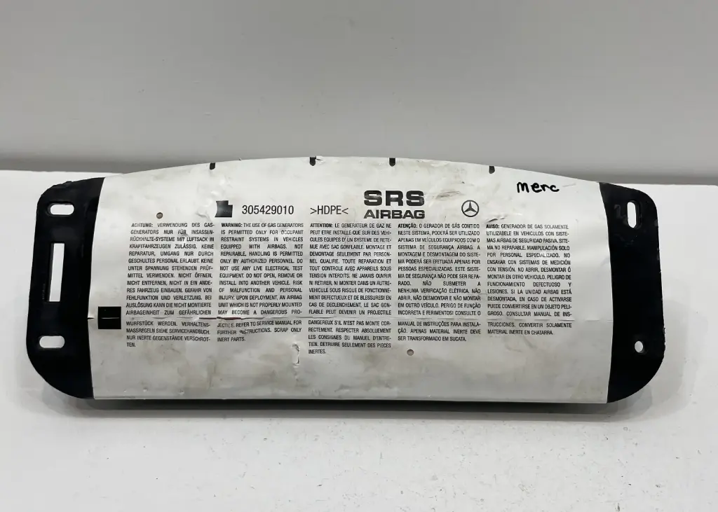 ✅AIRBAG PASSAGER MERCEDES C220 2007 W204 306951499 305429010 72907005