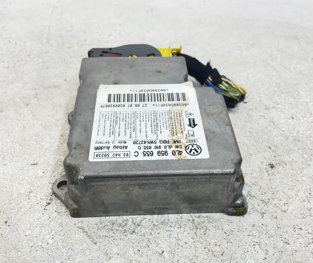 ✅Module de contrôle airbag AUDI Q7 2007 4L 4L0959655C 4L0910655D 316827
