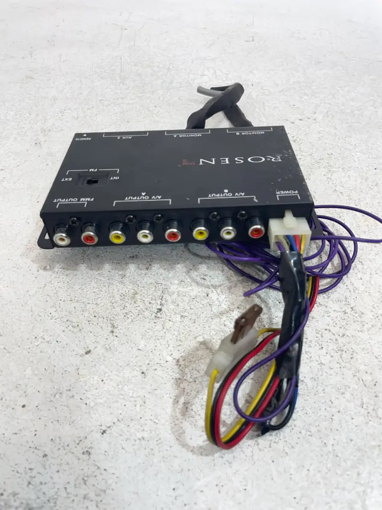 ✅Module d’interface multimédia DVD ROSEN AUDI Q7 2007 4L AV7500 HE0750 316827