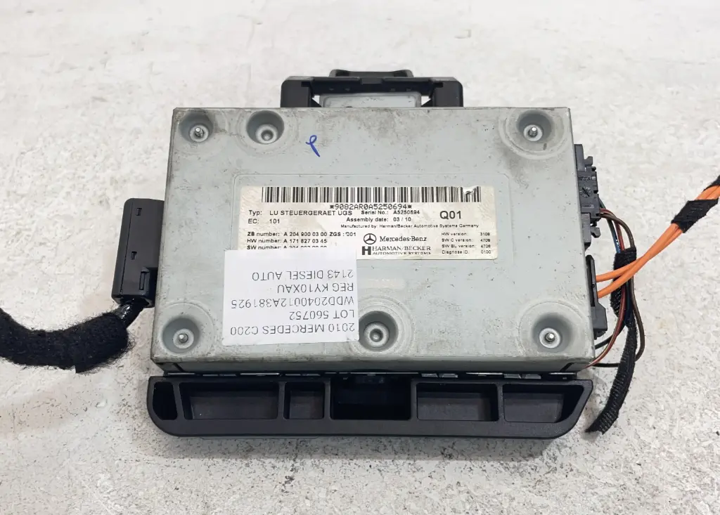 ✅Module d'interface multimédia MERCEDES C200 W204 2010 A2049000300 560752