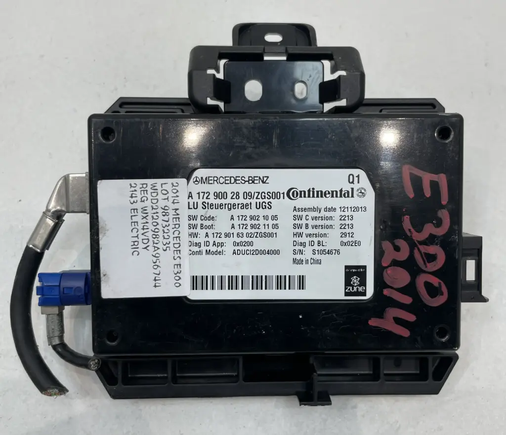 ✅Module de régulateur de vitesse  MERCEDES E300 2014 W212 A1729002809 98732235