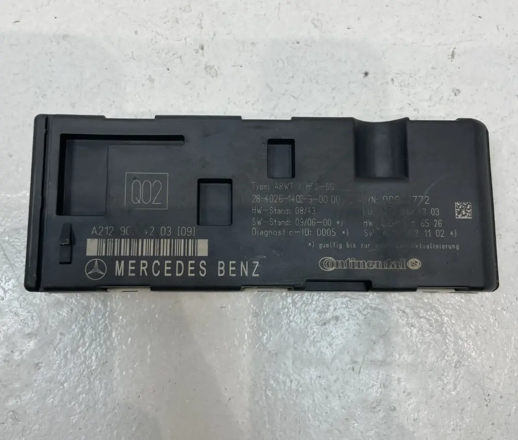 ✅Module de commande hayon MERCEDES C220 2011 A2129004203 2129004203 582143 
