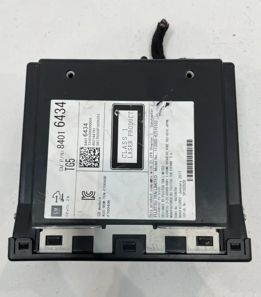 ✅Unité principale radio / CD / DVD / GPS OPEL INSIGNIA 2017 A 84016434 578034 