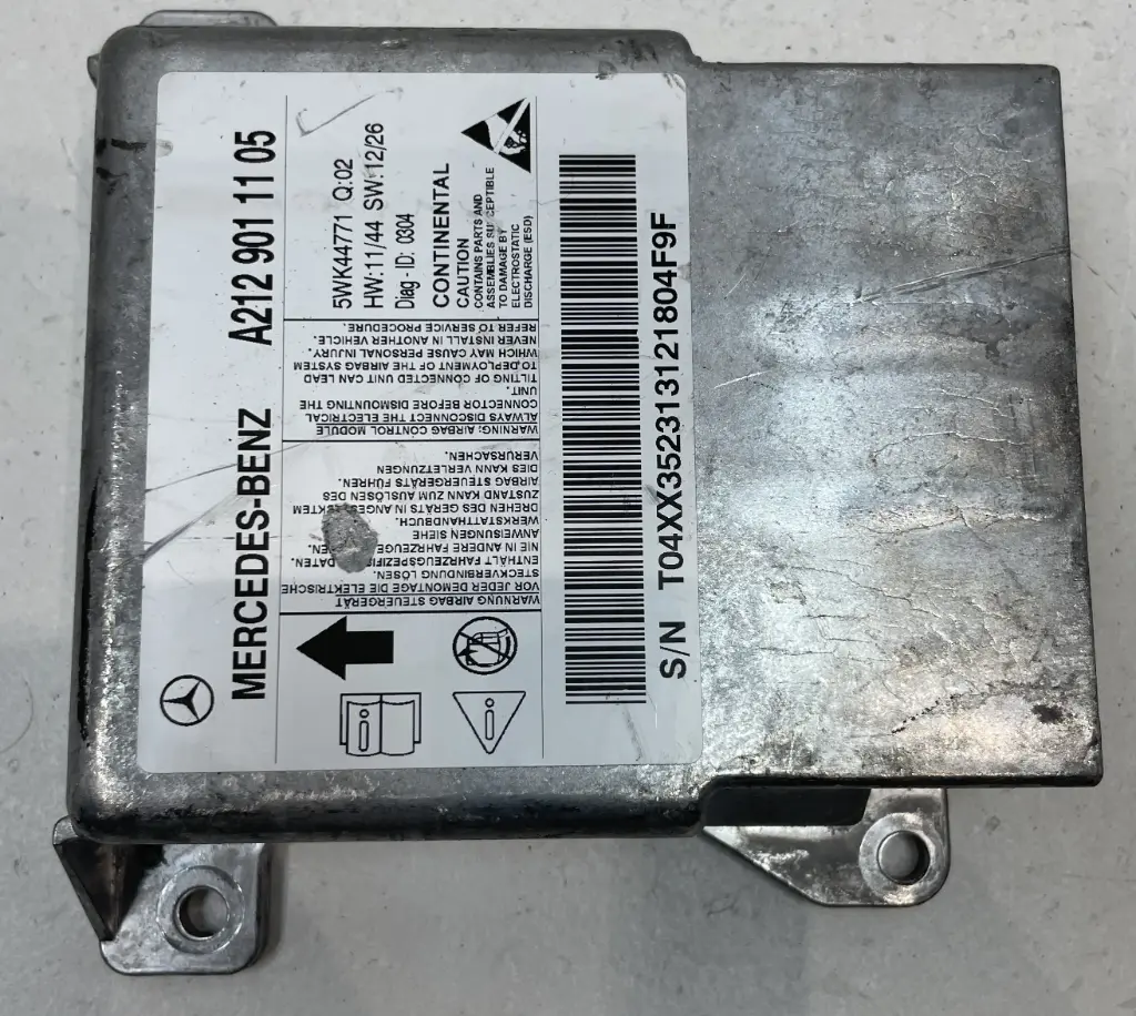 ✅Module de contrôle airbag MERCEDES E220 2014 W212 A2129011105 5WK44771 74520915