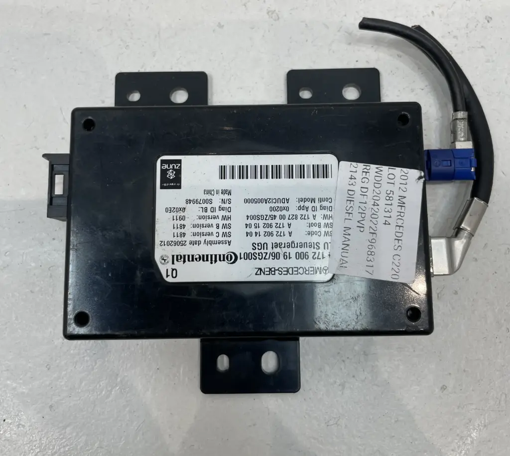 ✅Module unité de contrôle Bluetooth MERCEDES C220 2012 S204 A1729001906 581314 