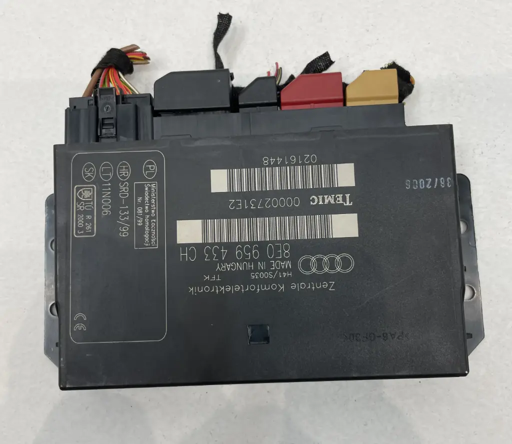 ✅Module confort AUDI A4 Avant 2006 QUATTRO B7 8E 8E0959433CH 92142015