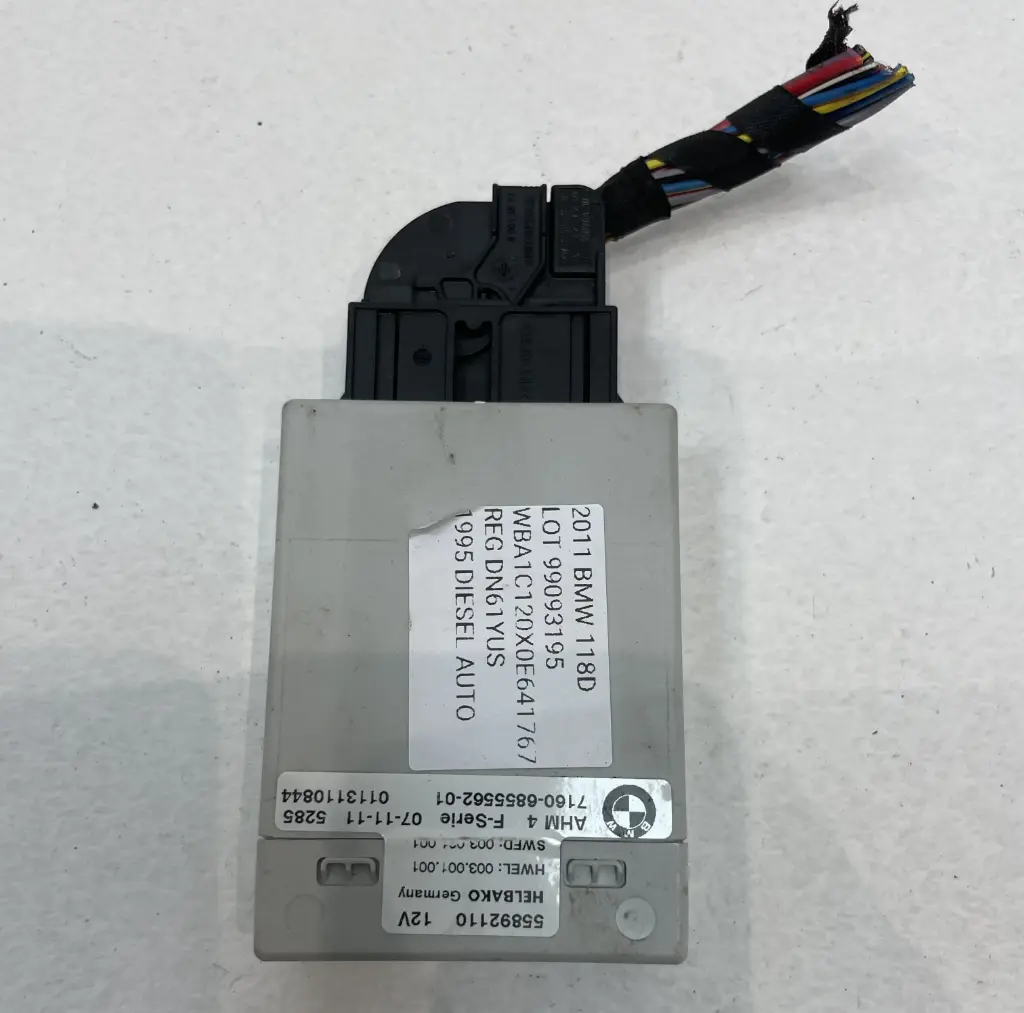 ✅Module de contrôle crochet de remorque BMW 118D 2011 F20 71606855562 99093195