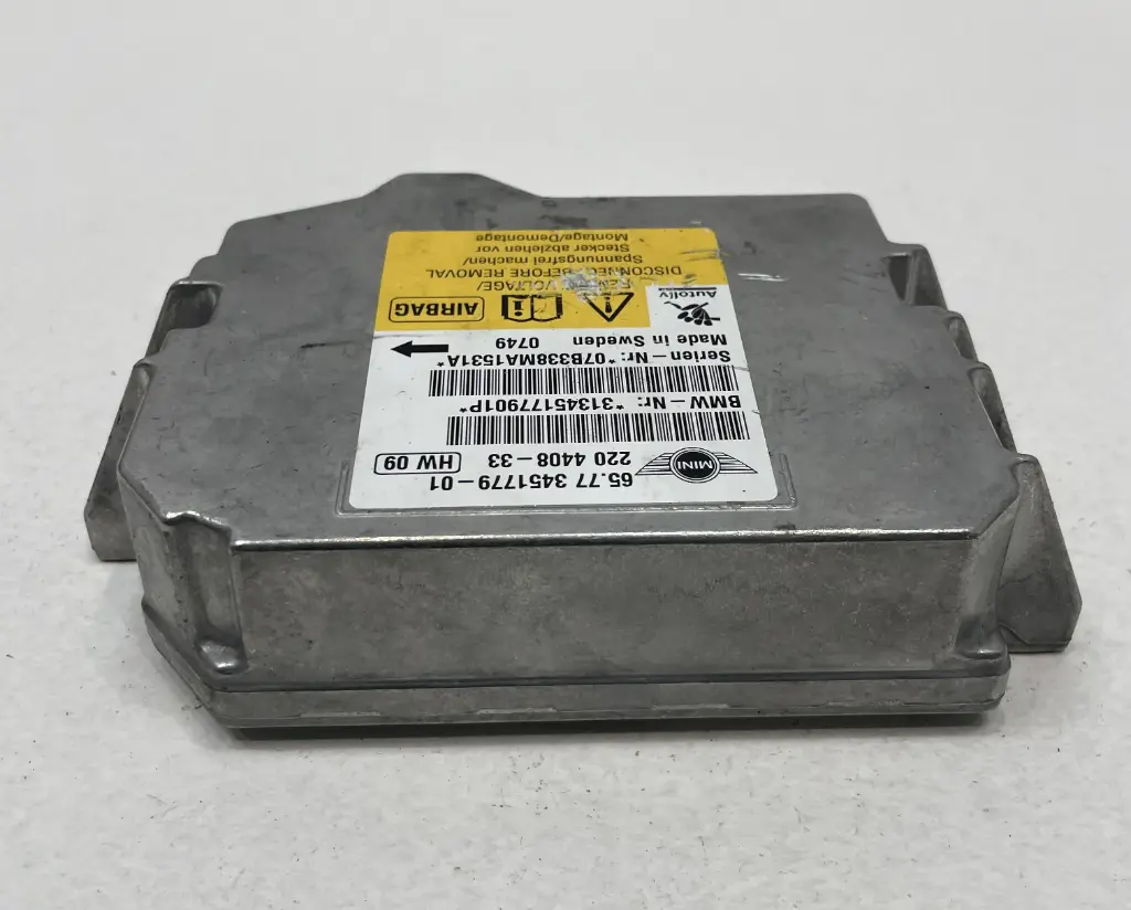 ✅Module de contrôle airbag MINI COOPER S 2008 R56 65773451779 97442705