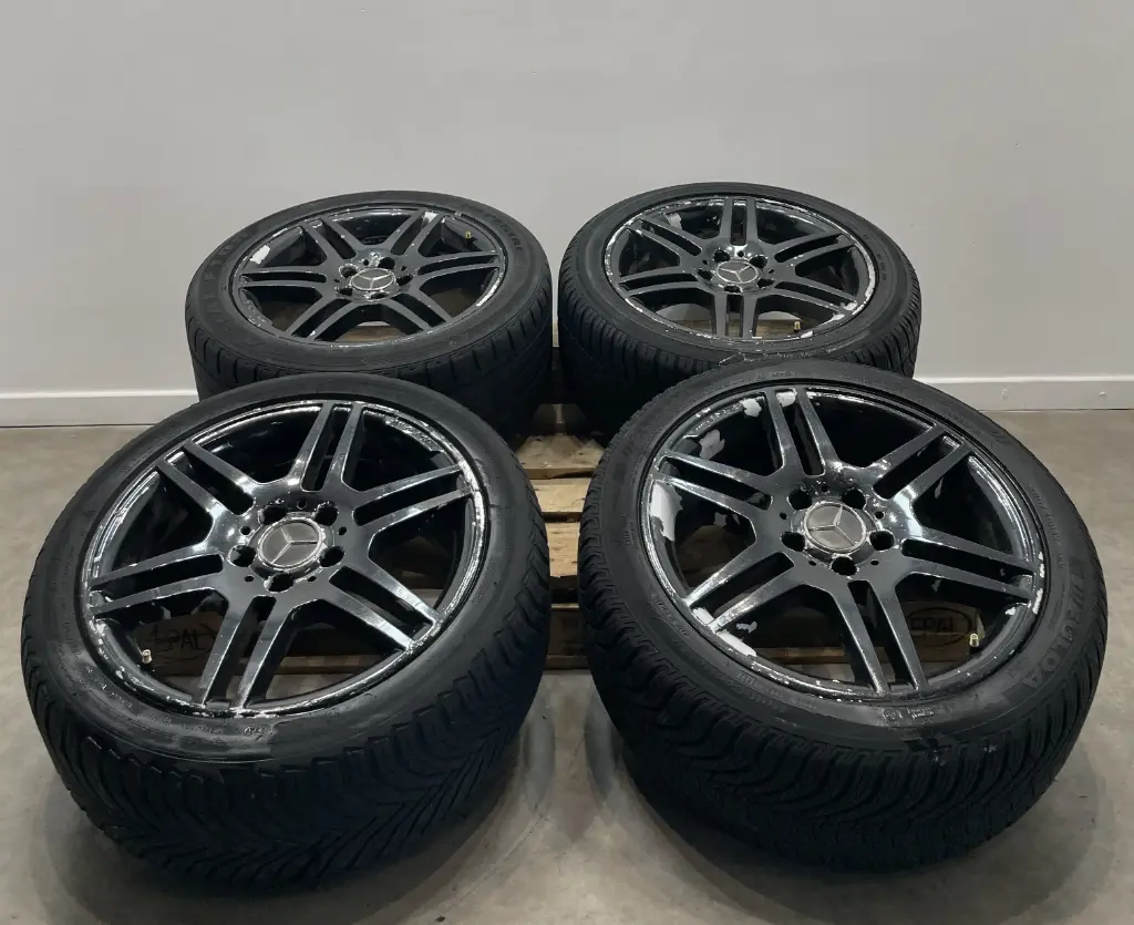 ✅4 JANTES MERCEDES C220 245/45 R17 7.5J-8.5Jx17 ET47 5x112 A2044014502 50000067