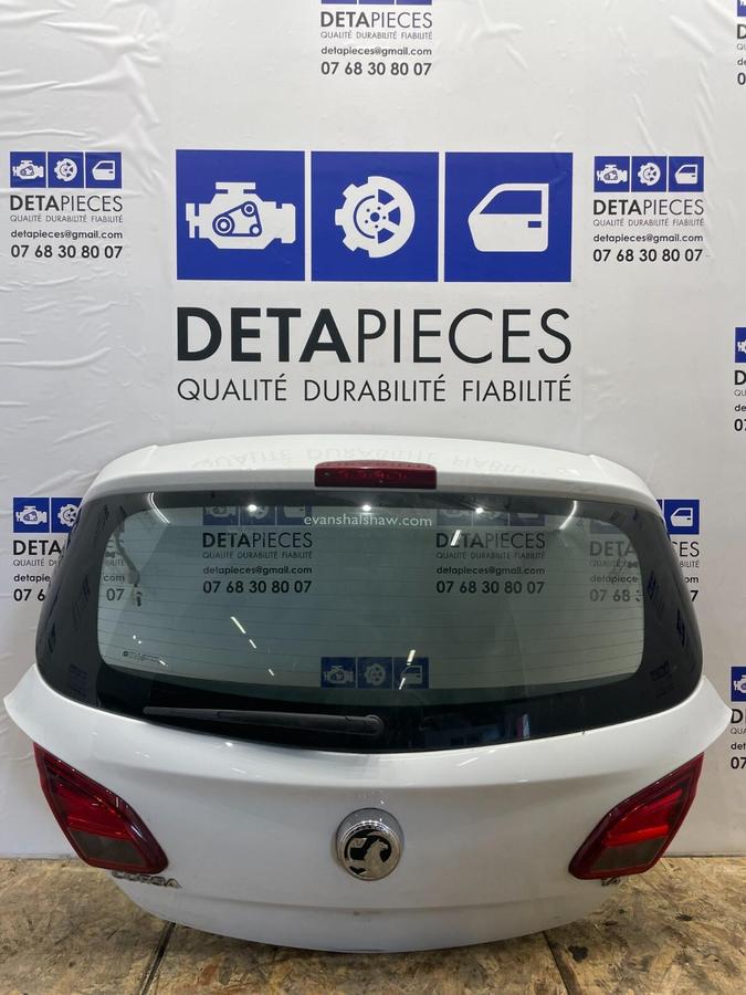 ✅MALLE / HAYON ARRIÈRE OPEL CORSA 2016 1.4 ES P68 R: 13428045 L: 78579943