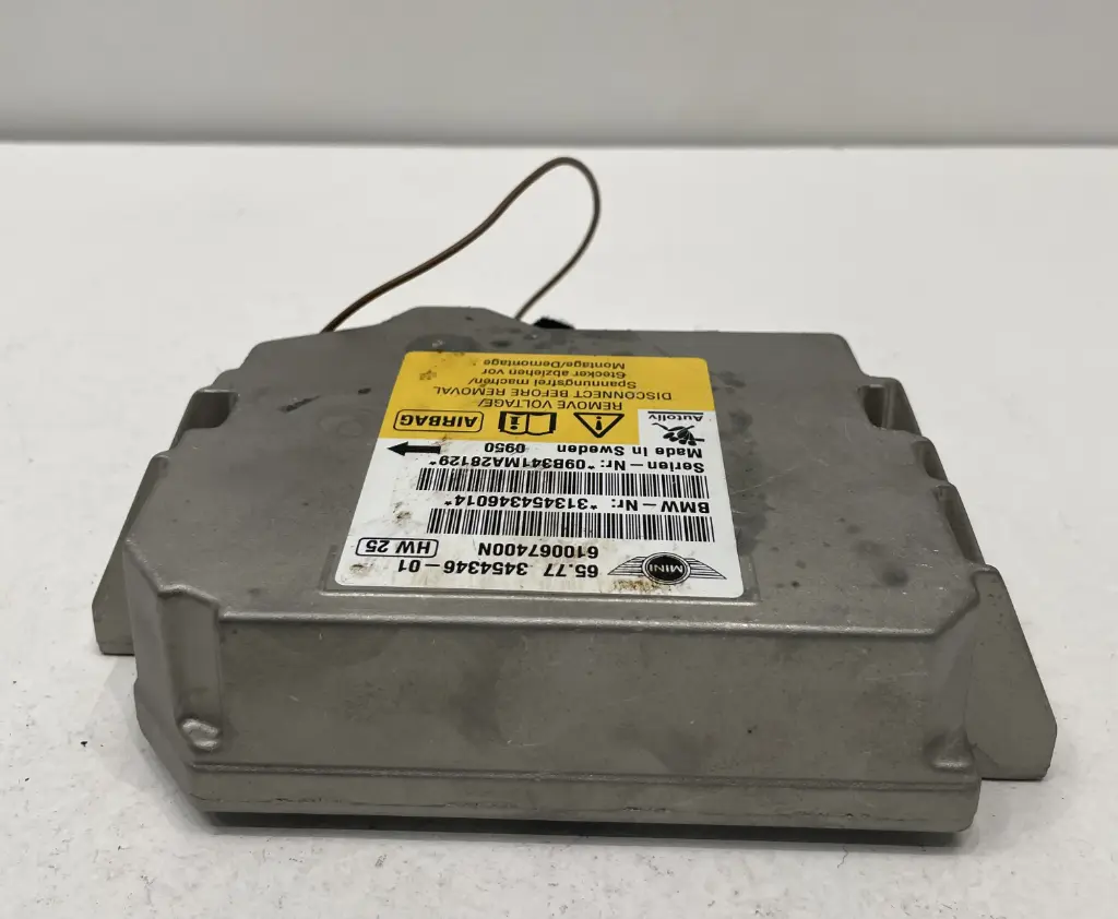 ✅Module de contrôle airbag MINI COOPER 2010 R56 65773454346 610067400N 50000110