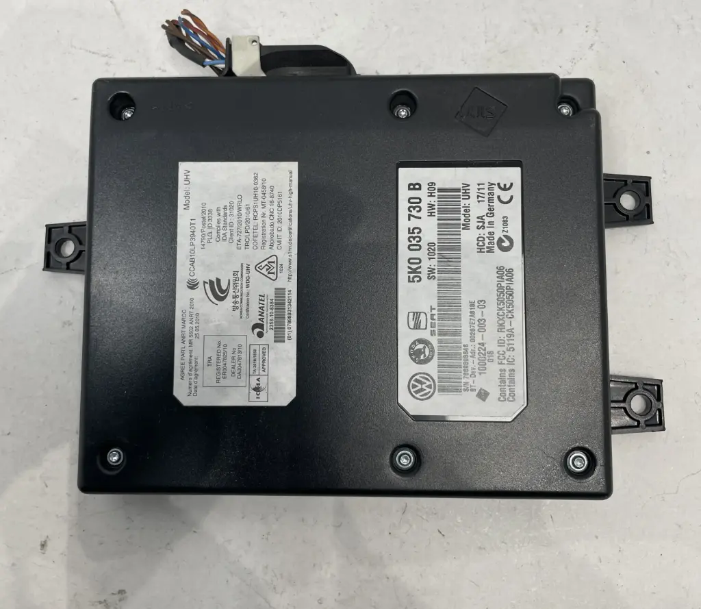 ✅Module unité de contrôle Bluetooth  SEAT ALHAMBRA 2011 5K0035730B 46982006 