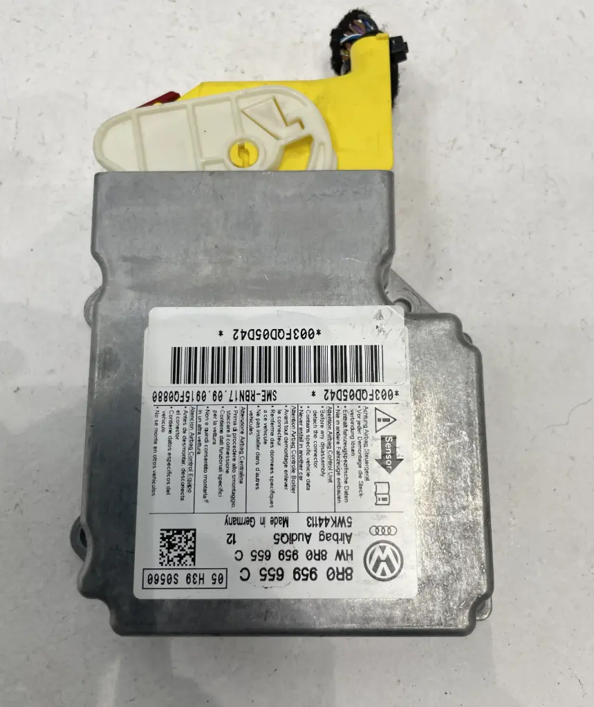 ✅Module de contrôle airbag AUDI Q5 2009 8R0959655C 5WK44113 50003778