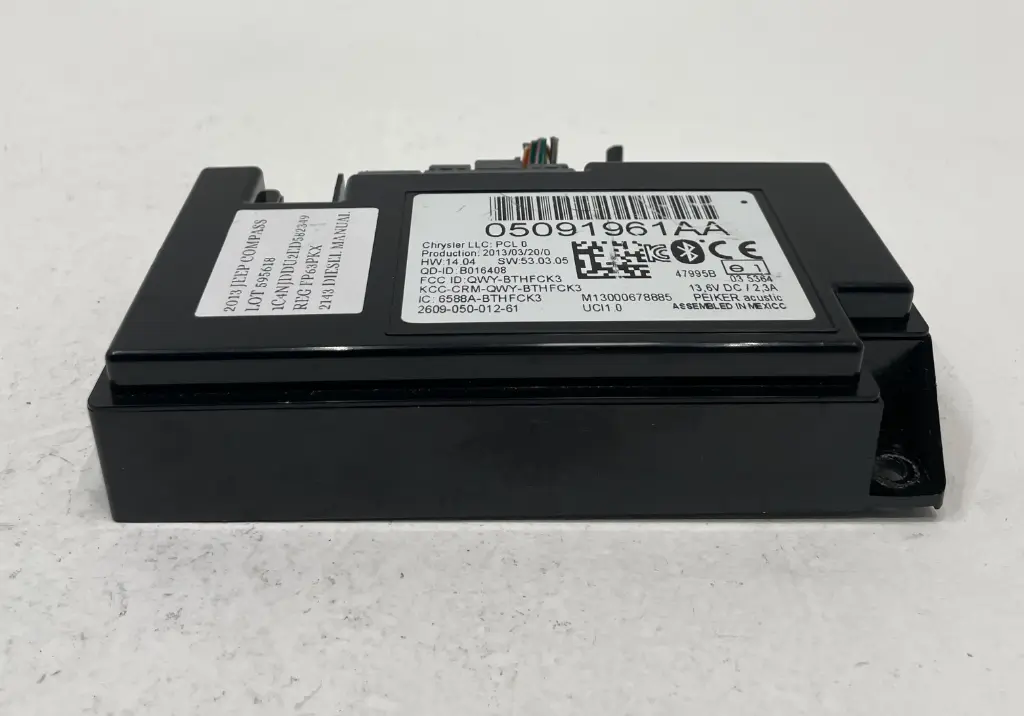 ✅Unité de Contrôle Bluetooth JEEP COMPASS 2013 MK49 05091961AA 595618