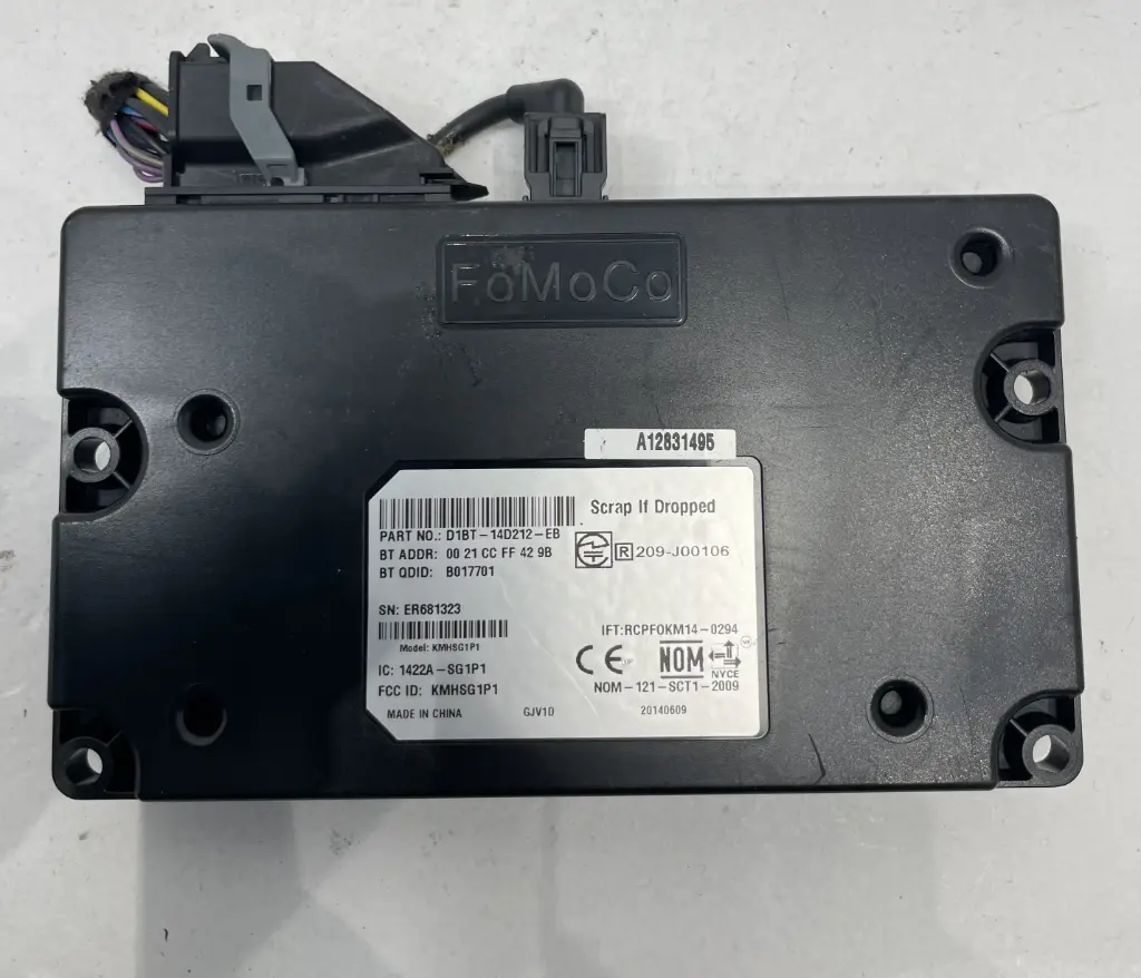 ✅Module unité de contrôle Bluetooth FORD FIESTA 2014 D1BT-14D212-EB 50003247  
