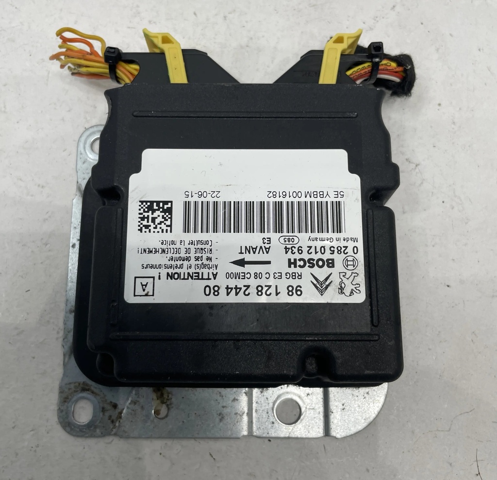 ✅Module de contrôle airbag CITROEN C4 CACTUS 2015 9812824480 0285012934 311879  
