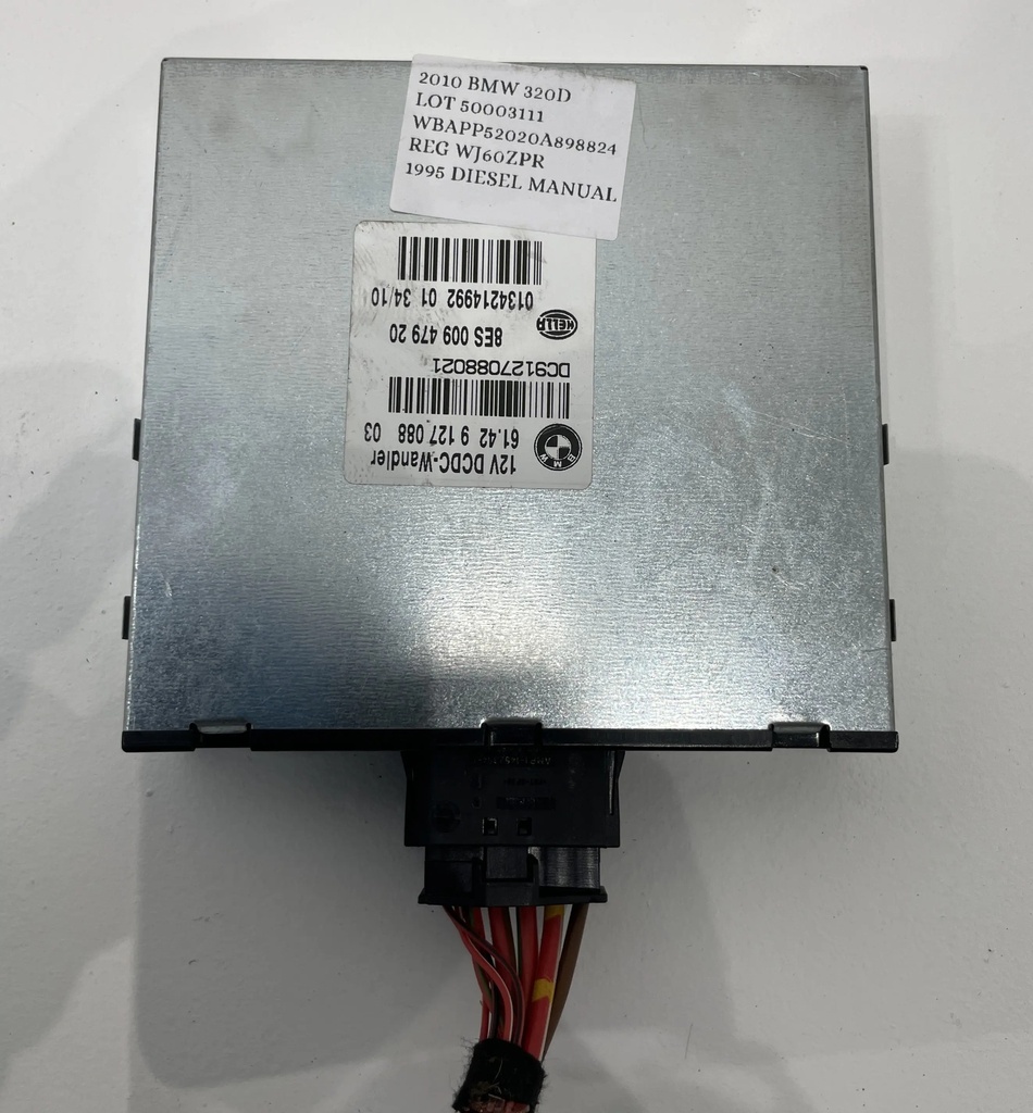 ✅Convertisseur de tension inverseur BMW 320D 2010 E90 LCI 6142912708803 50003111 