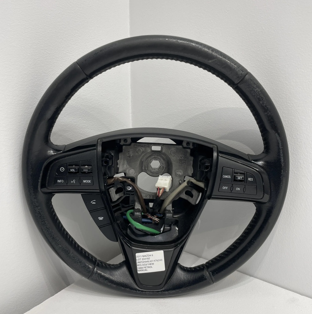 ✅VOLANT DE DIRECTION MAZDA 6 2011  GDK432980 GDK4-32980 334182  