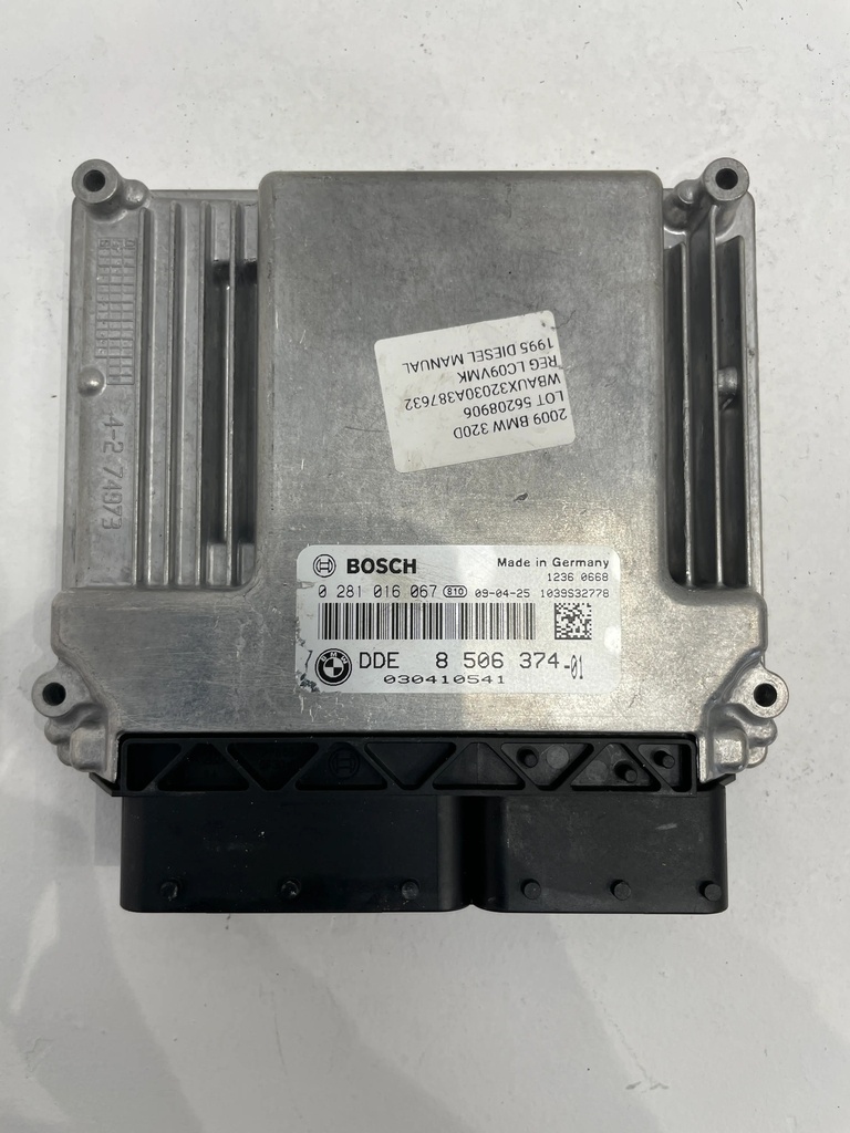 ✅Ecu Calculateur Moteur BMW 320D 2009 E91 2.0D DDE8506374 8506374 56208906 