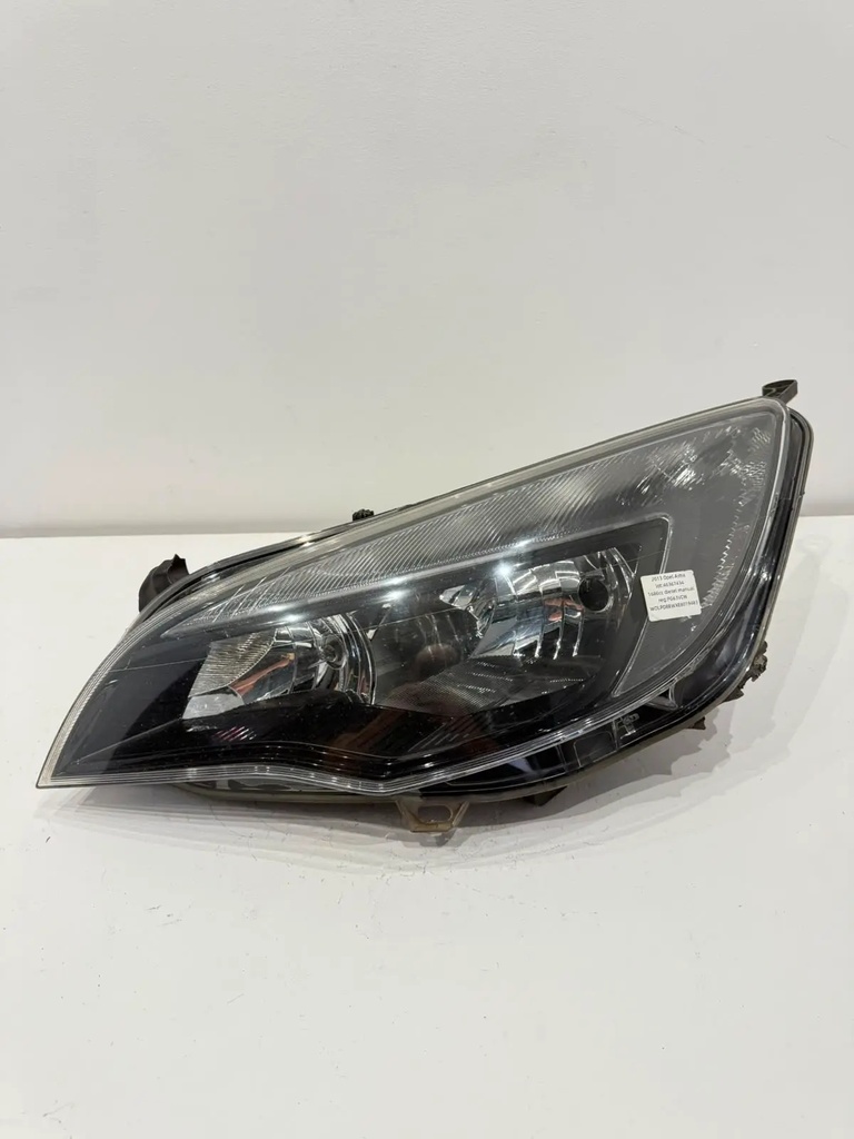 ✅PHARE AVANT GAUCHE OPEL ASTRA 2013 46367434 1LG01001117 13365292 ENDOMMAGÉ 