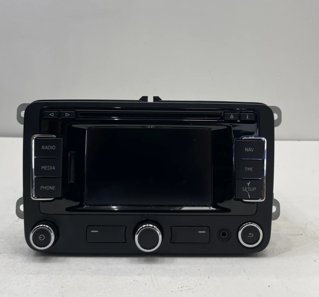 ✅Unité principale radio / CD / DVD / GPS SKODA RAPID 2014 5JA035192J 50021914 