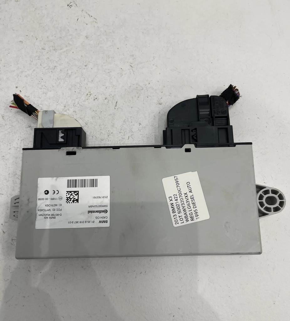 ✅Module de contrôle carrosserie centrale  BMW X3 2013 61359318367901 50021422 