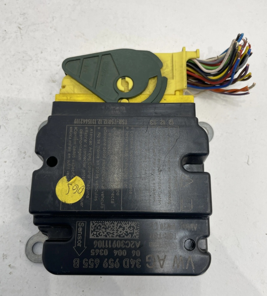 ✅Module de contrôle airbag SKODA RAPID 2014 34D959655B 50021914 