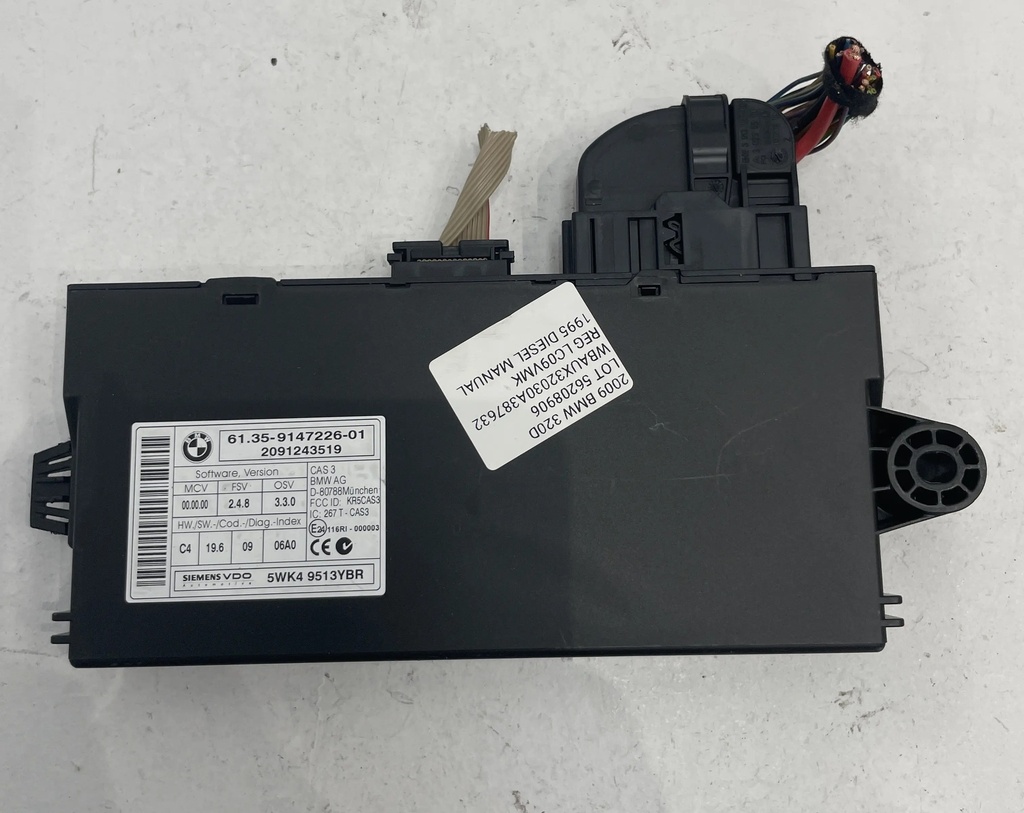 ✅Unité de contrôle module CAS BMW 320D 2009 E91 61359147226 9147226 56208906