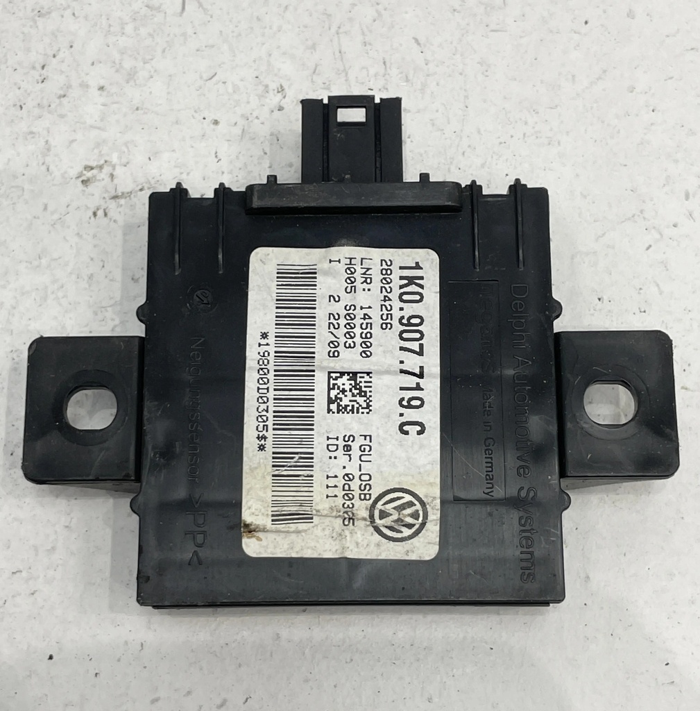 ✅Boîtier module alarme Volkswagen EOS 2009 1K0907719C 57852786 