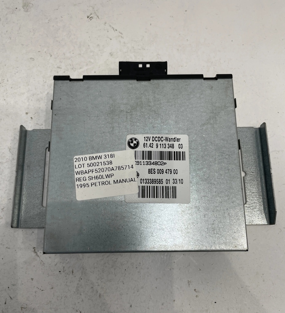 ✅Convertisseur de tension inverseur BMW 318I 2010 6142911334803 50021538 