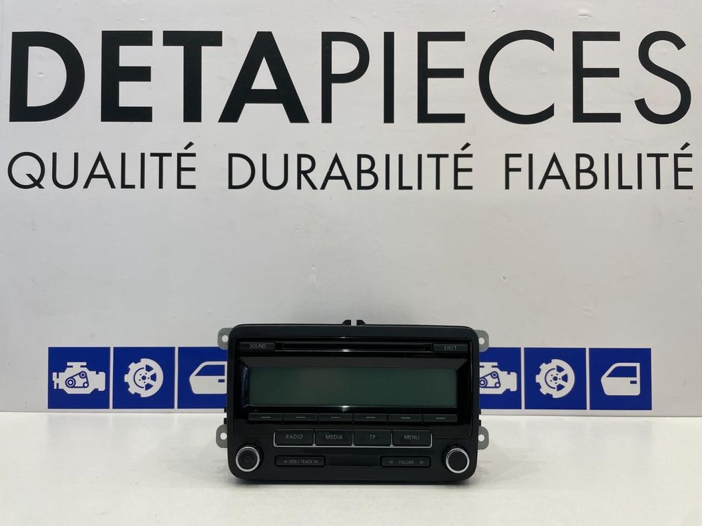 ✅SYSTÈME AUDIO / RADIO VOLKSWAGEN GOLF GTD 2010 1K0035186AA 7647201360 46624734
