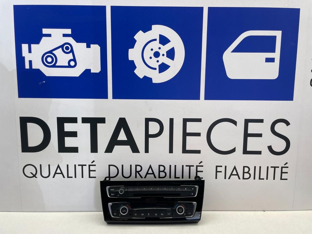 ✅COMMANDES CLIM/ CHAUFFAGE /RADIO BMW 116D M 2016 R: 64119363545 L: 81016923