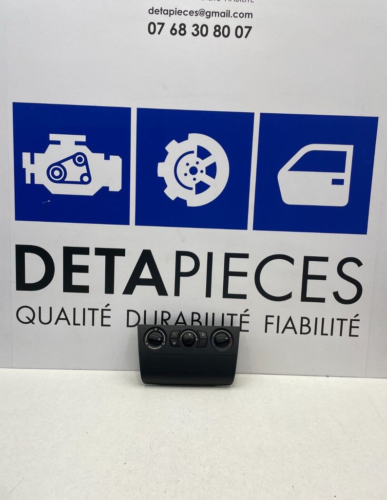 ✅COMMANDE DE CHAUFFAGE /CLIMATISATION BMW 118D 2011 R: 64119236778 L: 55990034
