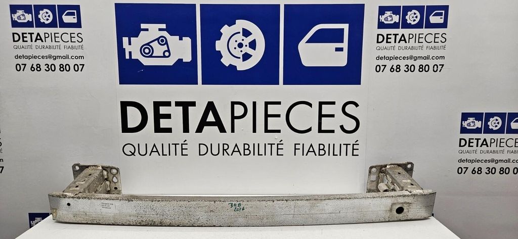 ✅TRAVERSE DE PARE-CHOC ARRIERE PEUGEOT 308 2016 R: 9677366080 L: 39730224