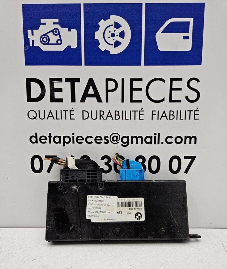 ✅MODULE PASSERELLE CENTRALE BMW F10 2013 2.0D 135KW 184CH ZGW028SK 78234423