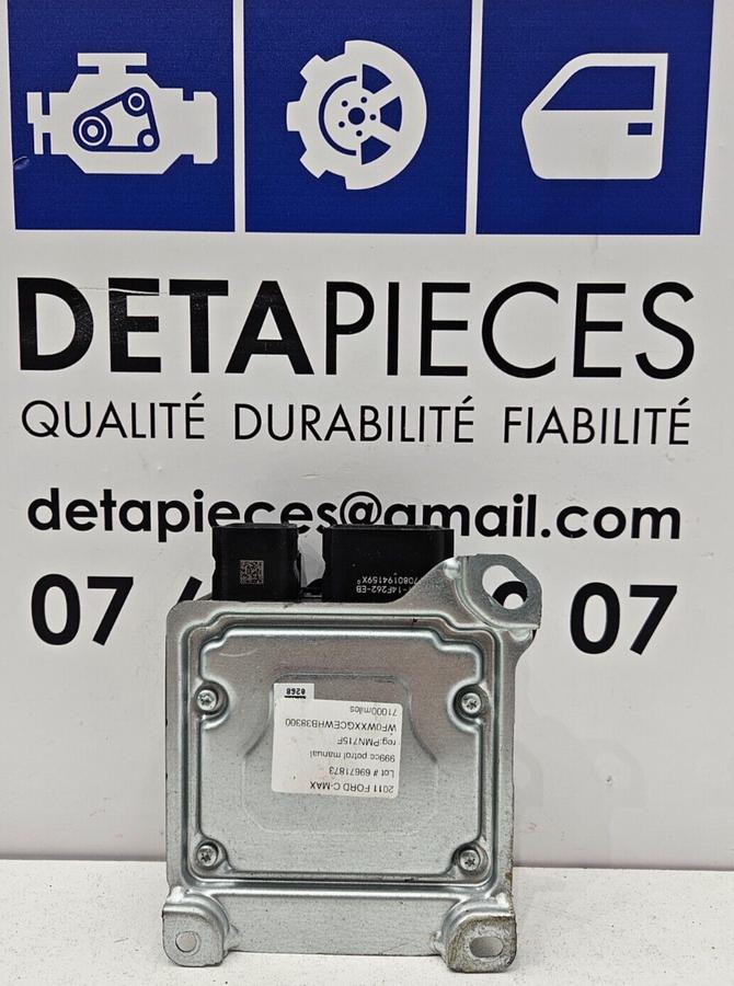 ✅MODULE DE COMMANDE AIRBAG FORD C-MAX 2011 0285013268 F1CT14B321RC 69671873
