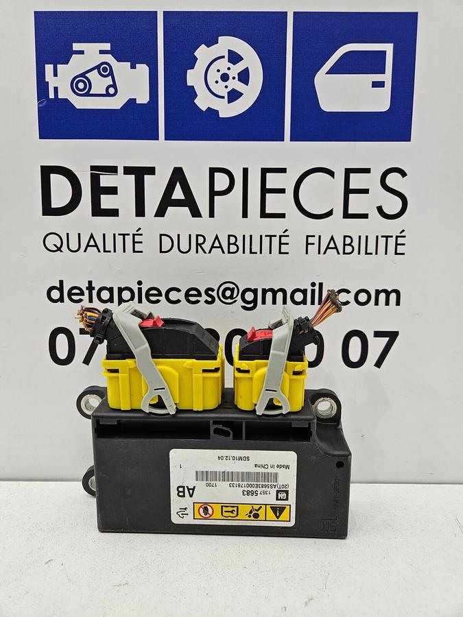 ✅MODULE CONTROLE AIRBAG OPEL ASTRA J 2010 L: 48467734 R: 13575683