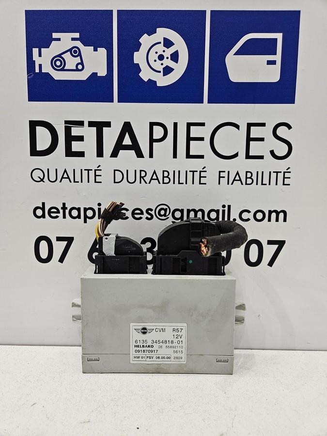 ✅Module de capote cabriolet MINI MINI Cabrio R57 2009 43553974 61353454818