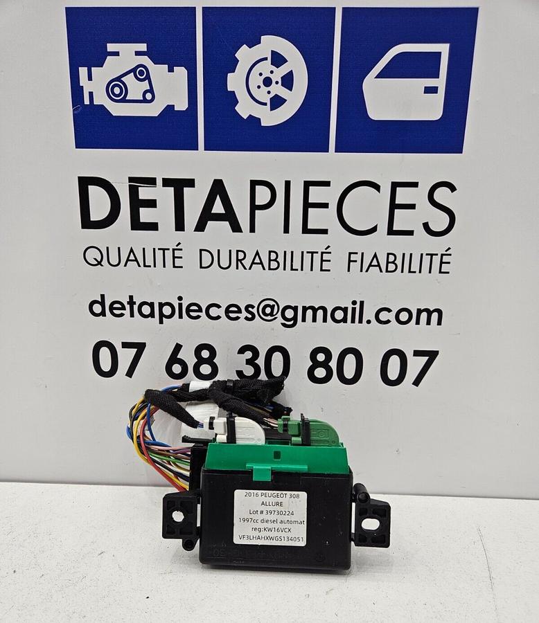 ✅Boitier d'aide au stationnement PEUGEOT 308 2016 9814152580 39730224