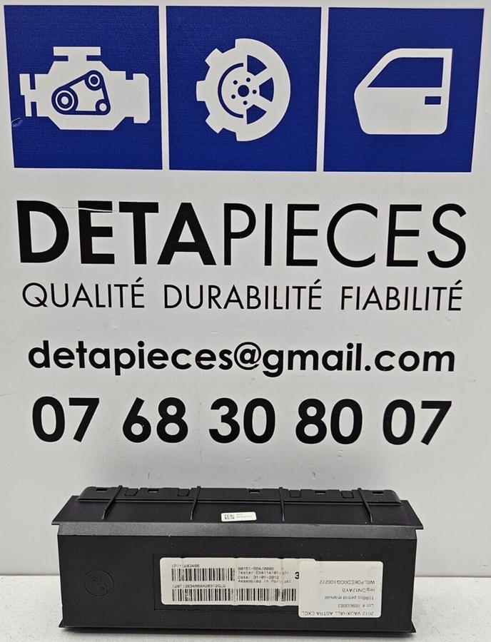 ✅ORDINATEUR GESTION CLIMATISATION OPEL ASTRA 2012 R: 13583466 L: 78960883