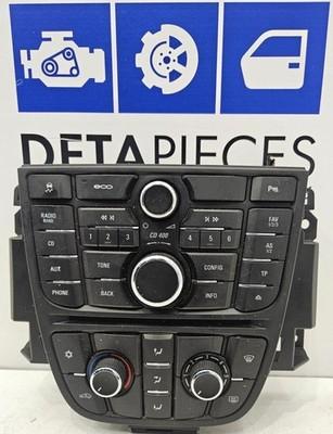 ✅SYSTÈME AUDIO / COMMANDE CHAUFFAGE OPEL ASTRA 2013 J 13360099 13360091 73293274